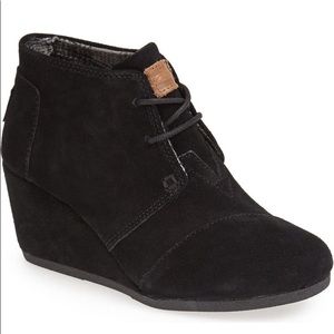 TOMS Suede Desert Booties